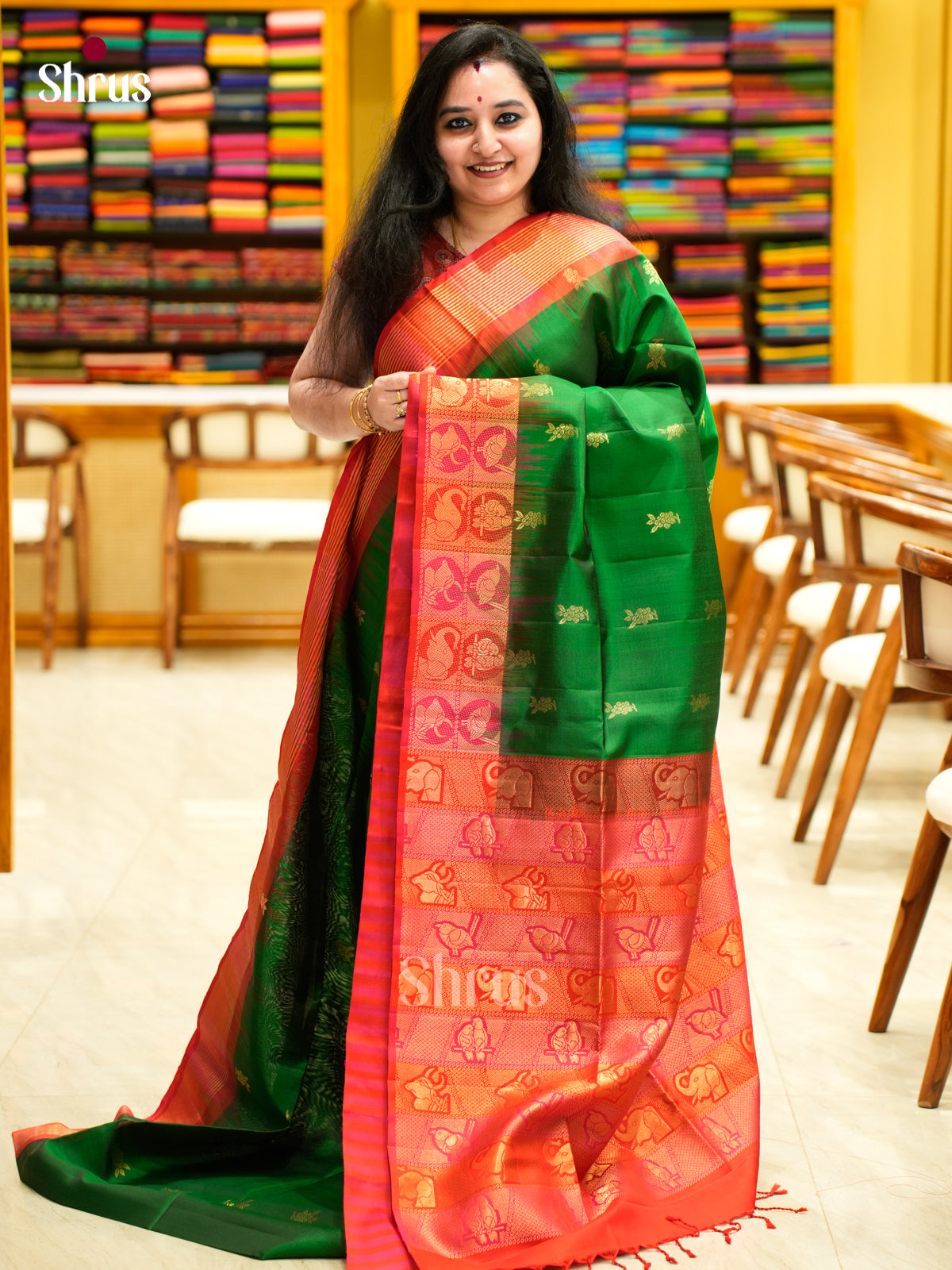 Soft Silk Saree - EES11327 - Shop on Shrus.com