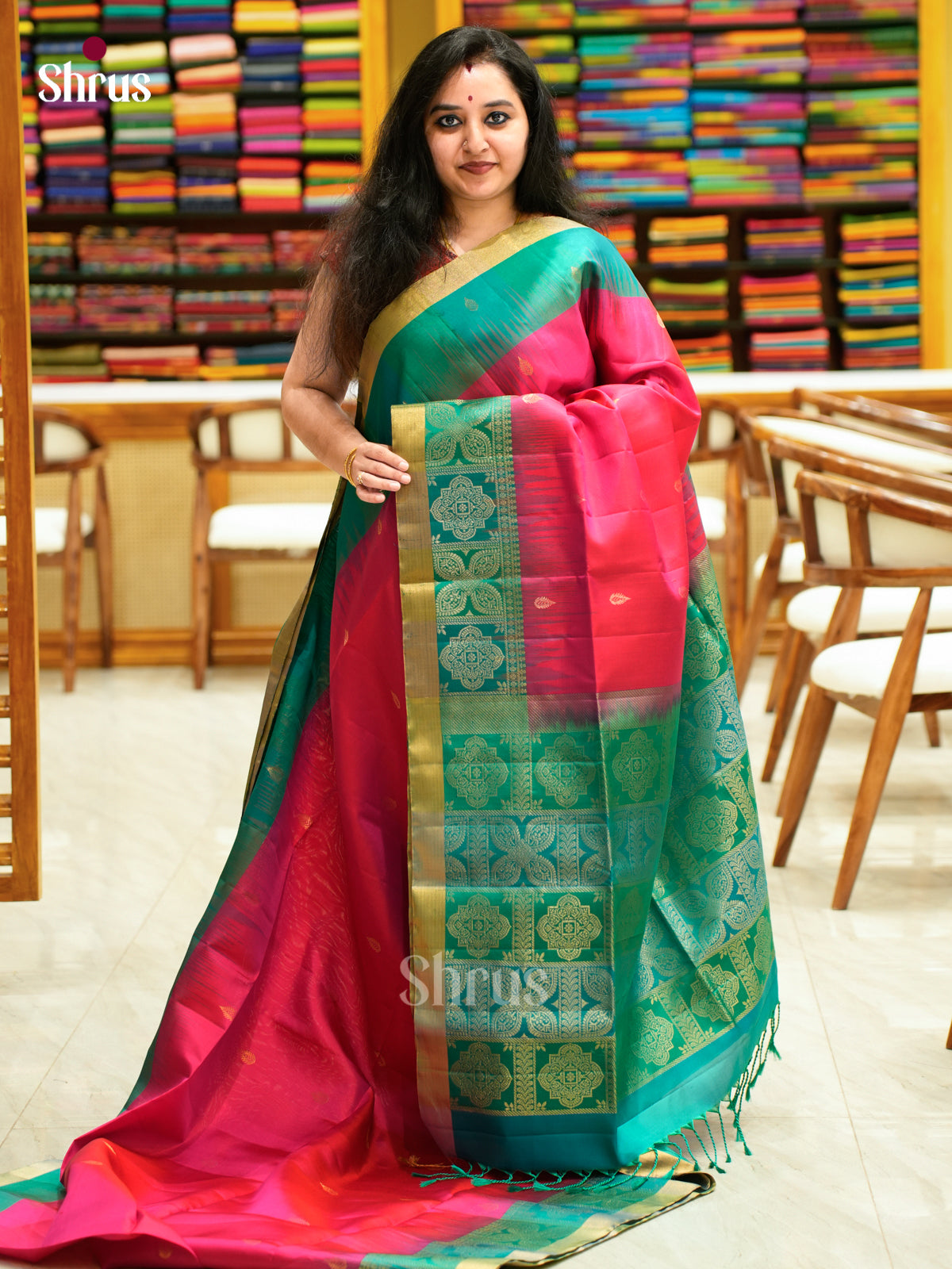 Soft Silk Saree - EES11329 - Shop on Shrus.com