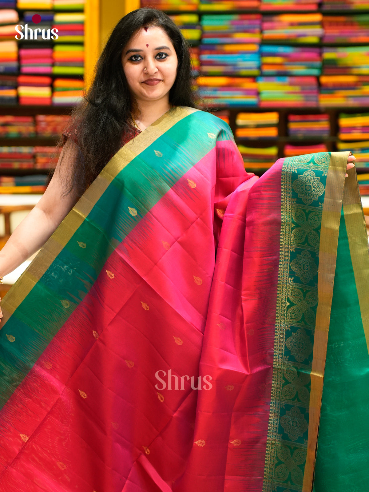 Soft Silk Saree - EES11329 - Shop on Shrus.com