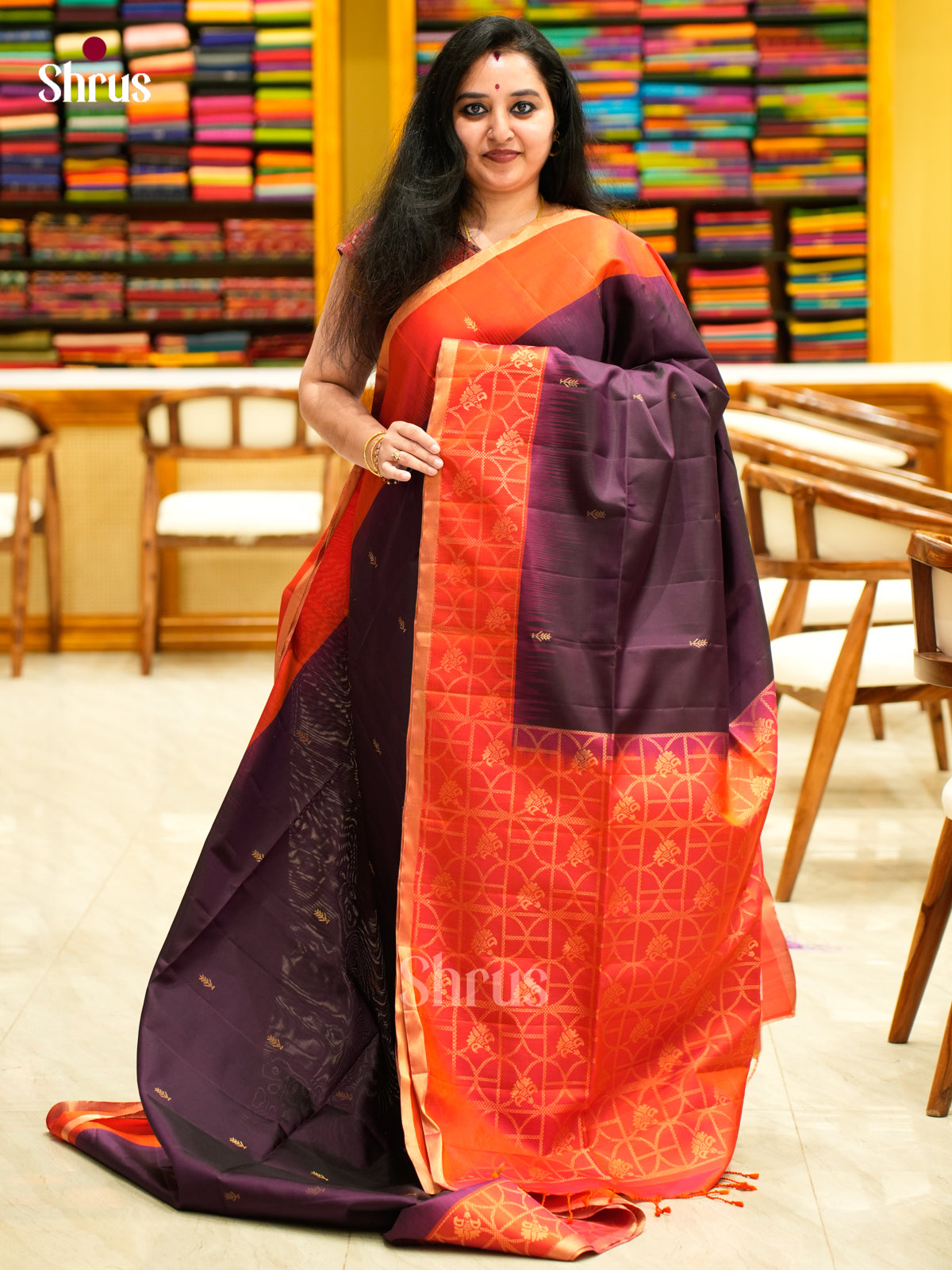 Soft Silk Saree - EES11330 - Shop on Shrus.com