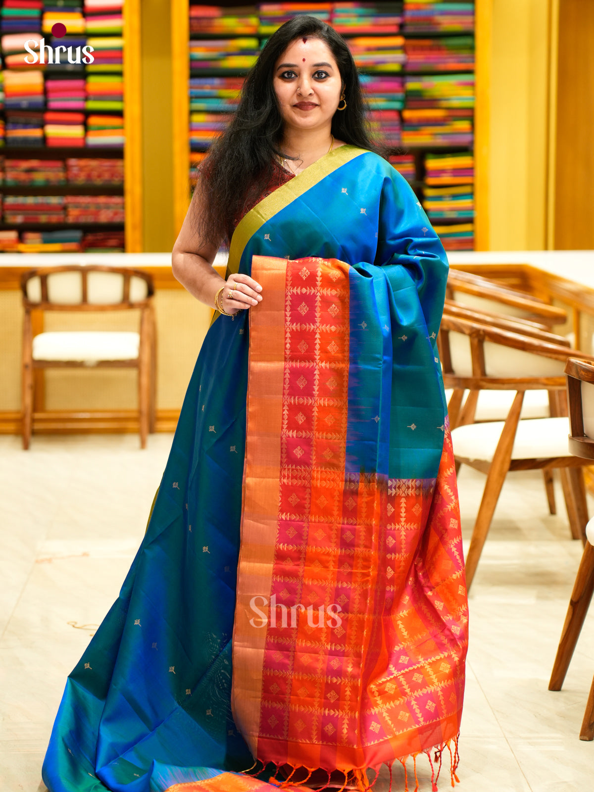 Soft Silk Saree - EES11335 - Shop on Shrus.com