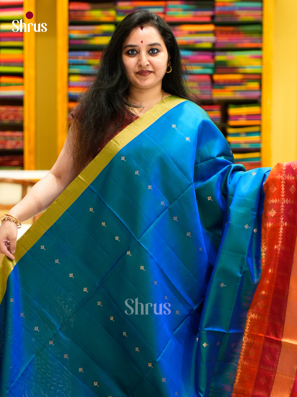 Soft Silk Saree - EES11335 - Shop on Shrus.com