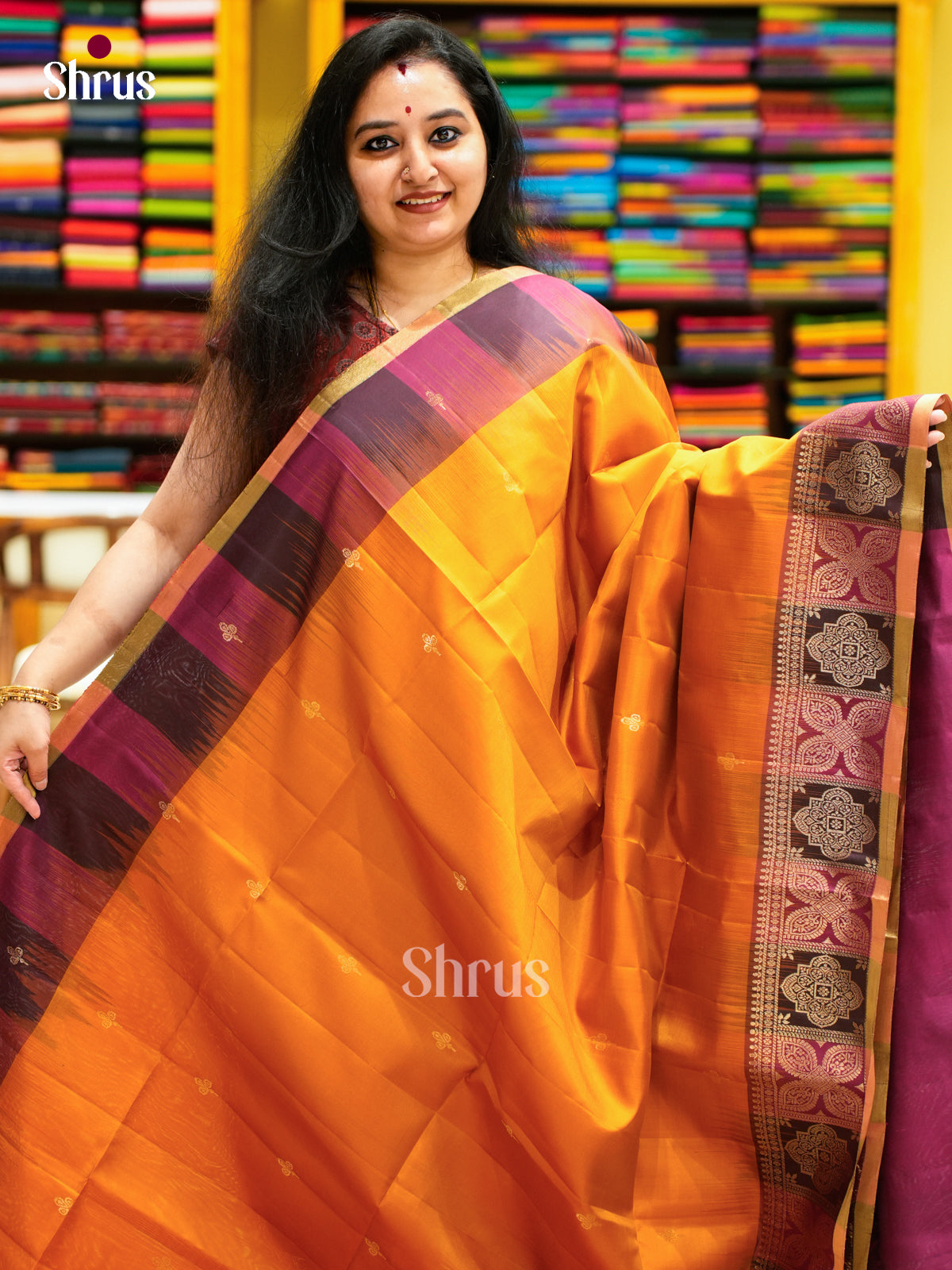 Soft Silk Saree - EES11336 - Shop on Shrus.com