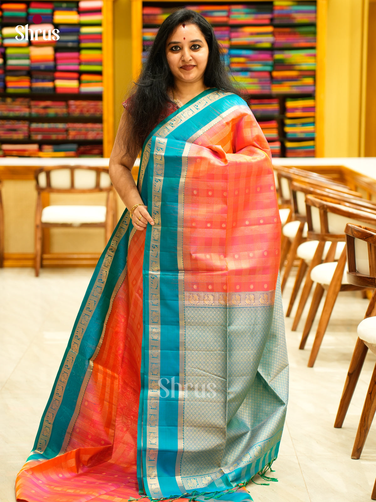Soft Silk Saree - EES11343 - Shop on Shrus.com