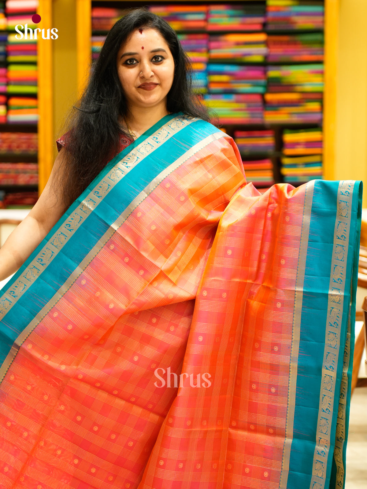 Soft Silk Saree - EES11343 - Shop on Shrus.com