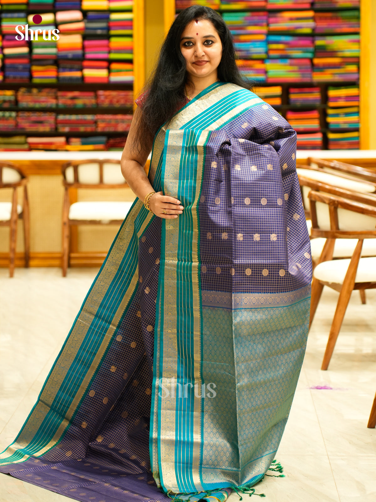 Soft Silk Saree - EES11345 - Shop on Shrus.com