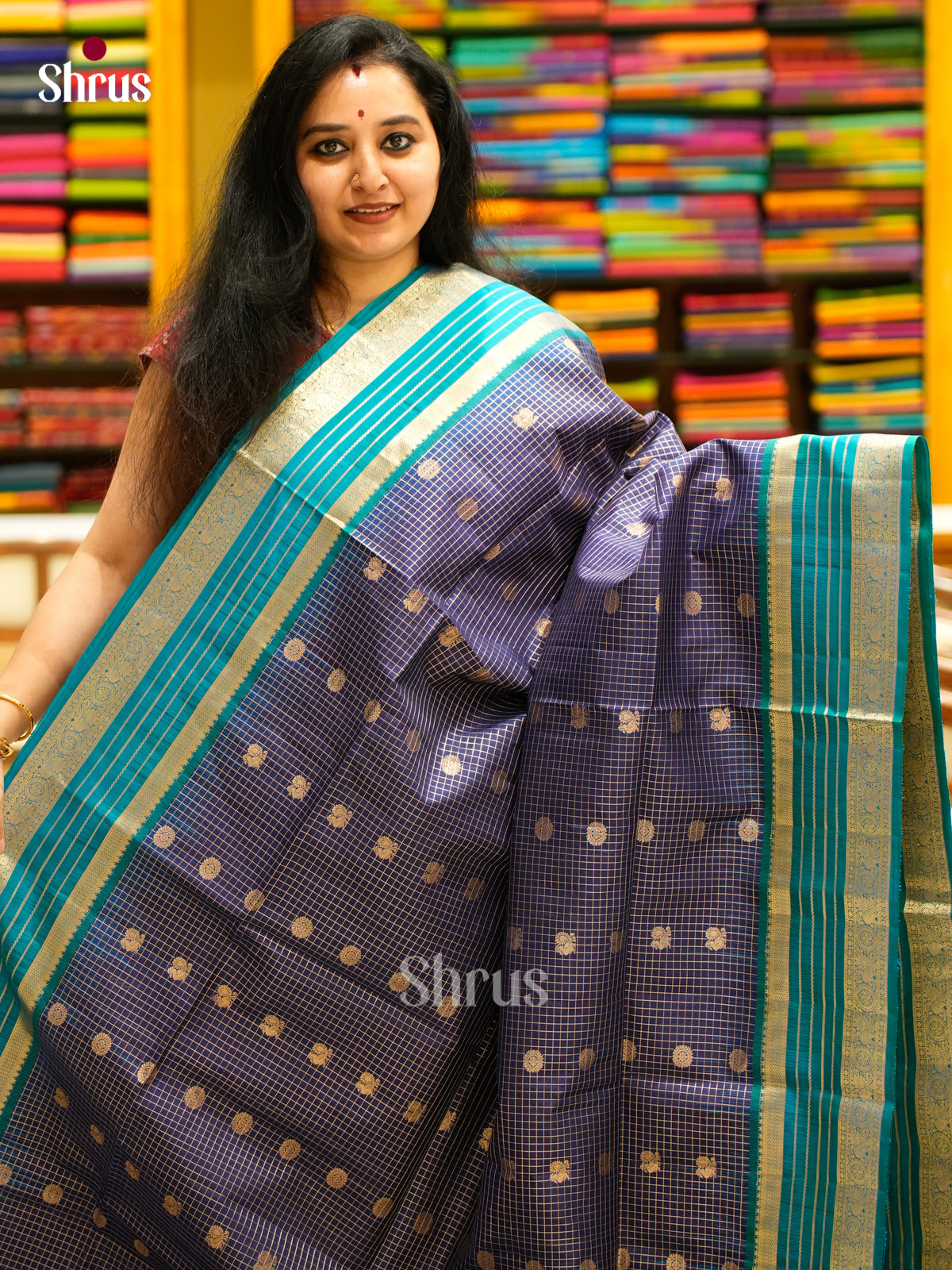 Soft Silk Saree - EES11345 - Shop on Shrus.com