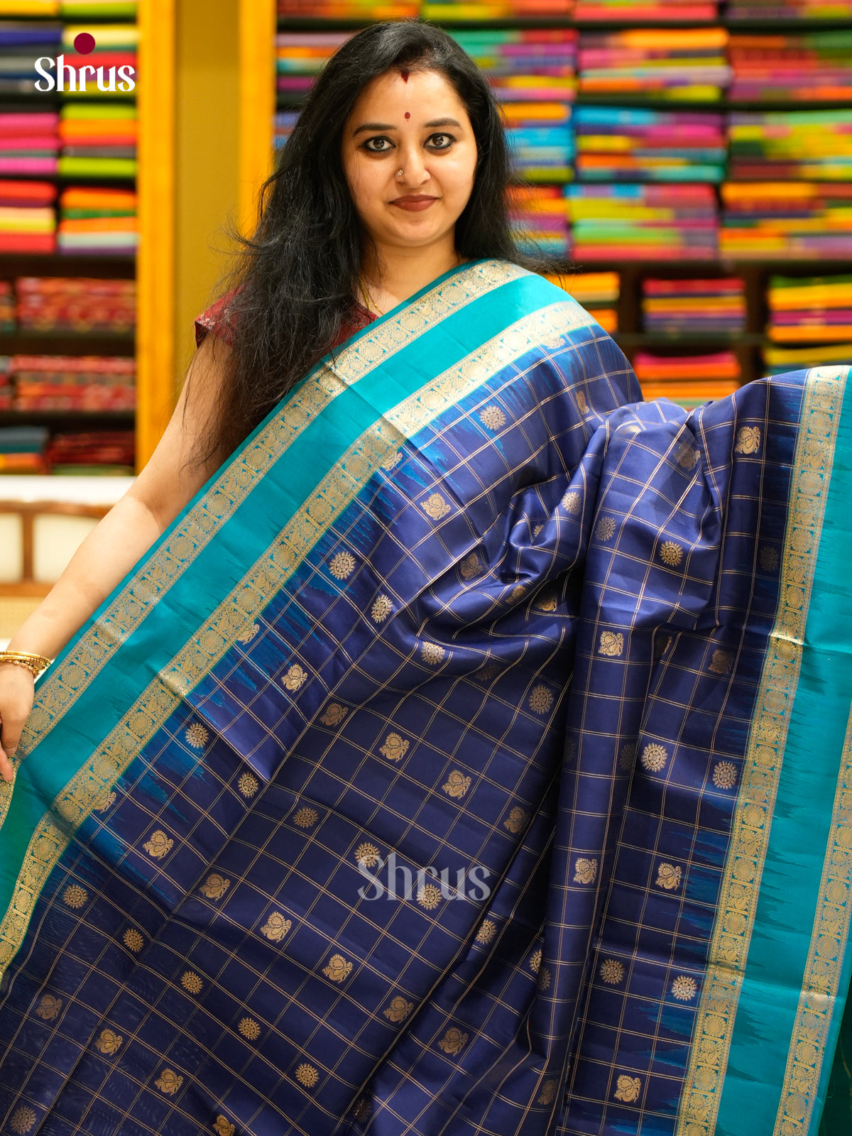 Soft Silk Saree - EES11346 - Shop on Shrus.com
