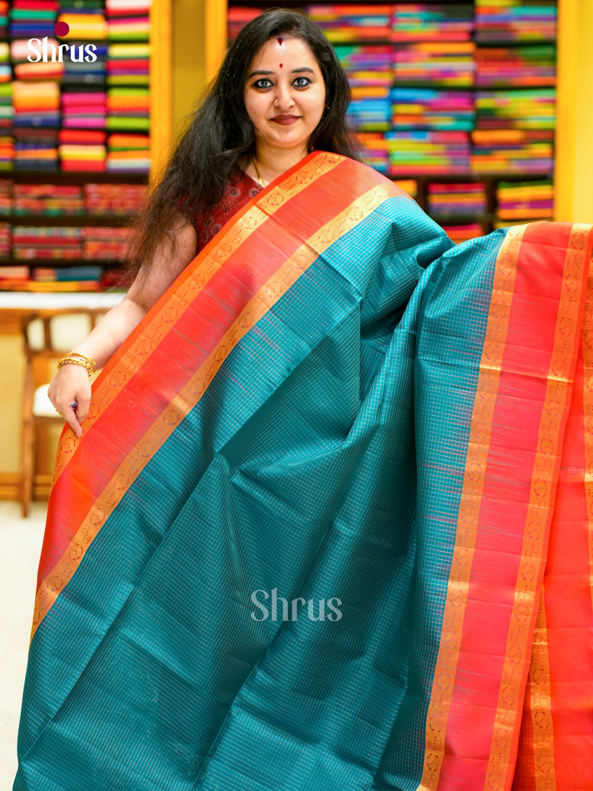Soft Silk Saree - EES11349 - Shop on Shrus.com