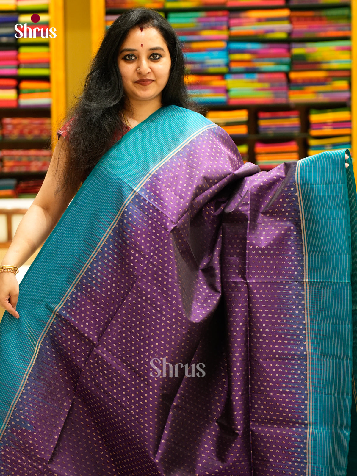 Soft Silk Saree - EES11355 - Shop on Shrus.com