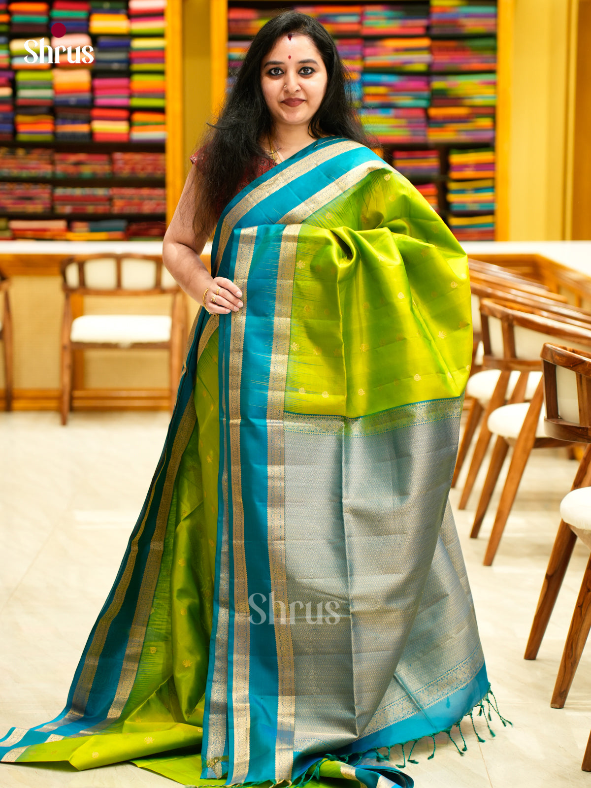 Soft Silk Saree - EES11360 - Shop on Shrus.com