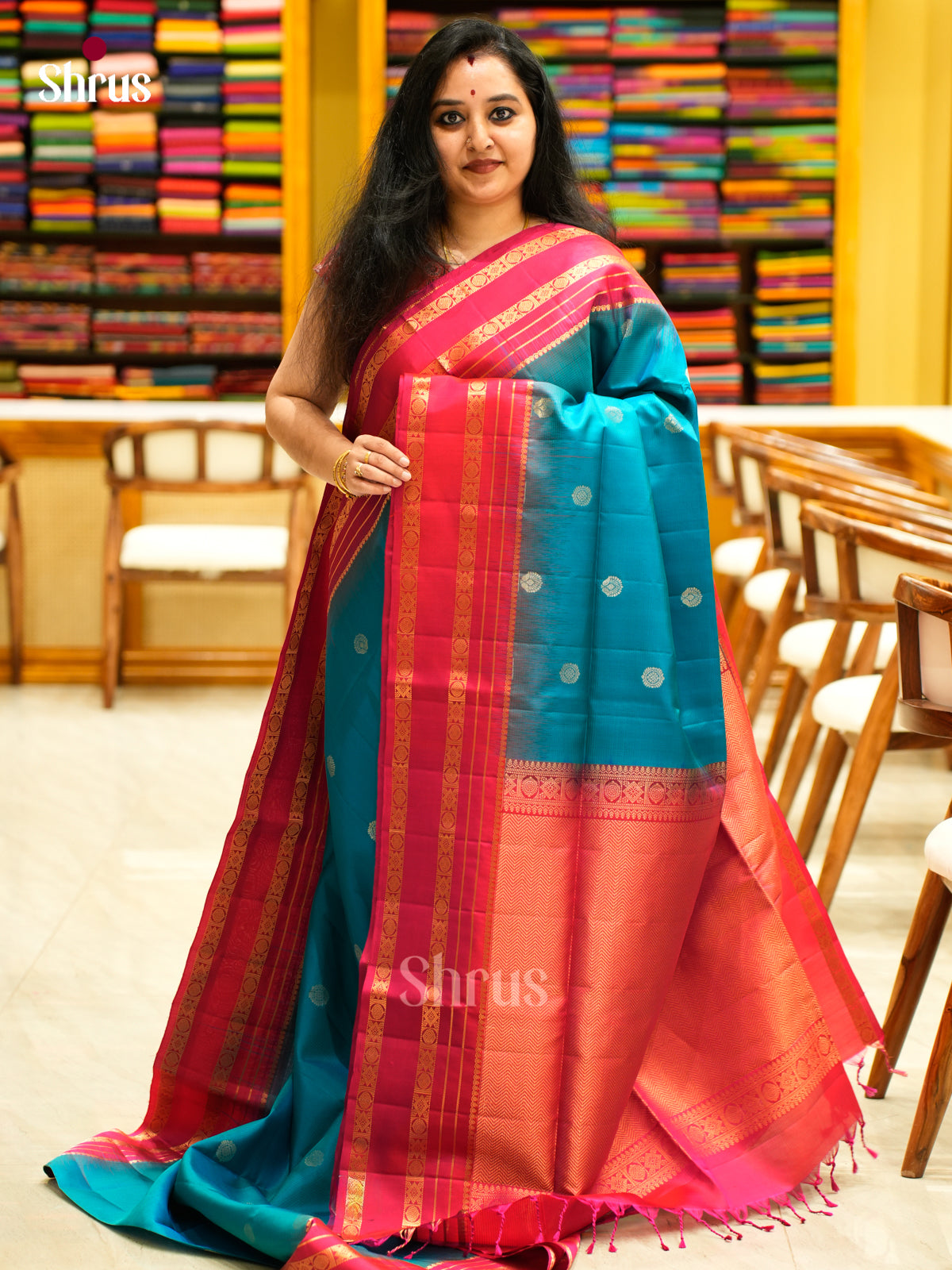 Soft Silk Saree - EES11366 - Shop on Shrus.com