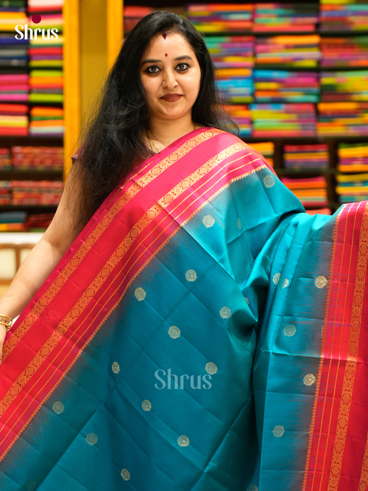 Soft Silk Saree - EES11366 - Shop on Shrus.com