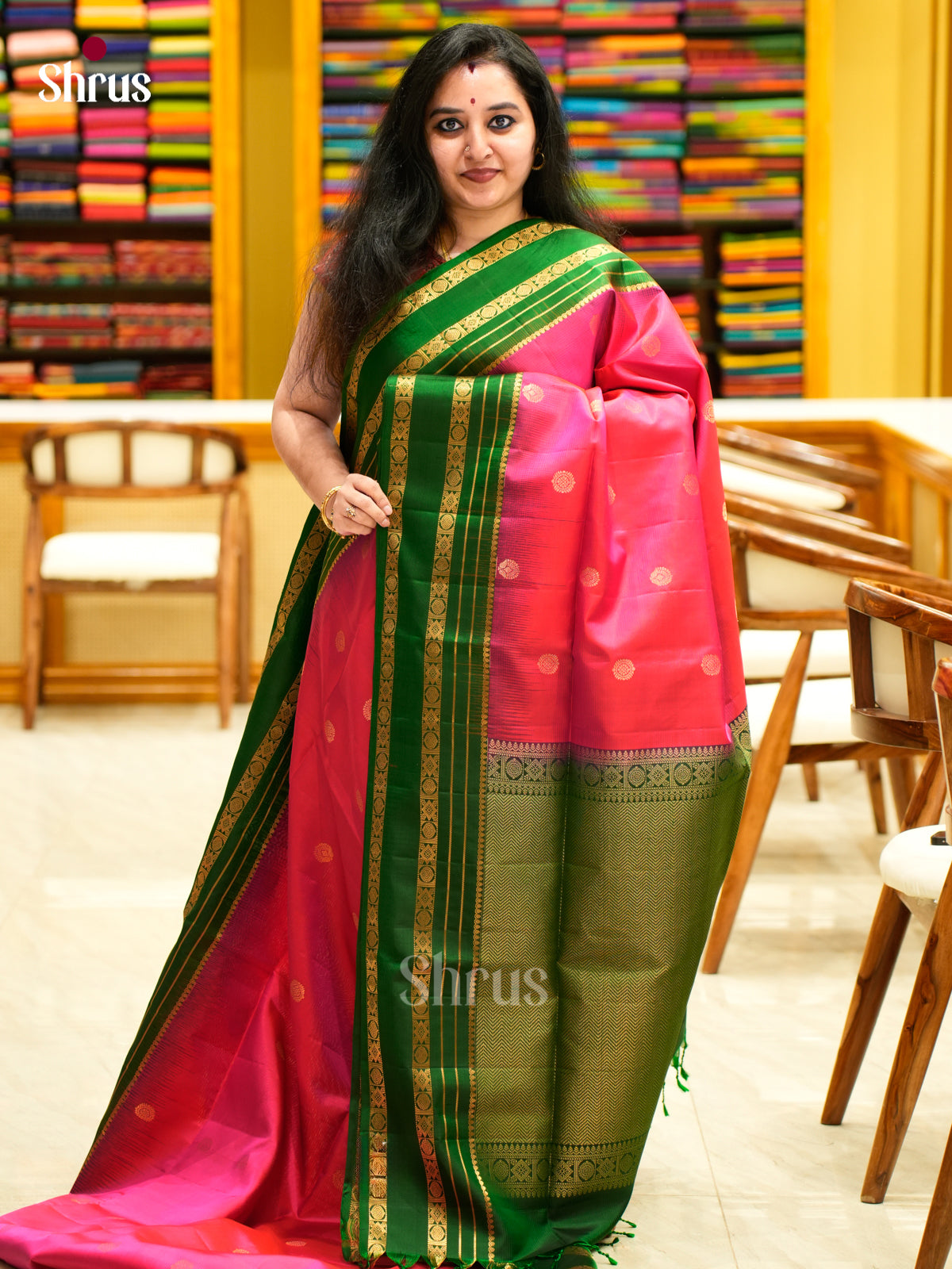 Soft Silk Saree - EES11367 - Shop on Shrus.com