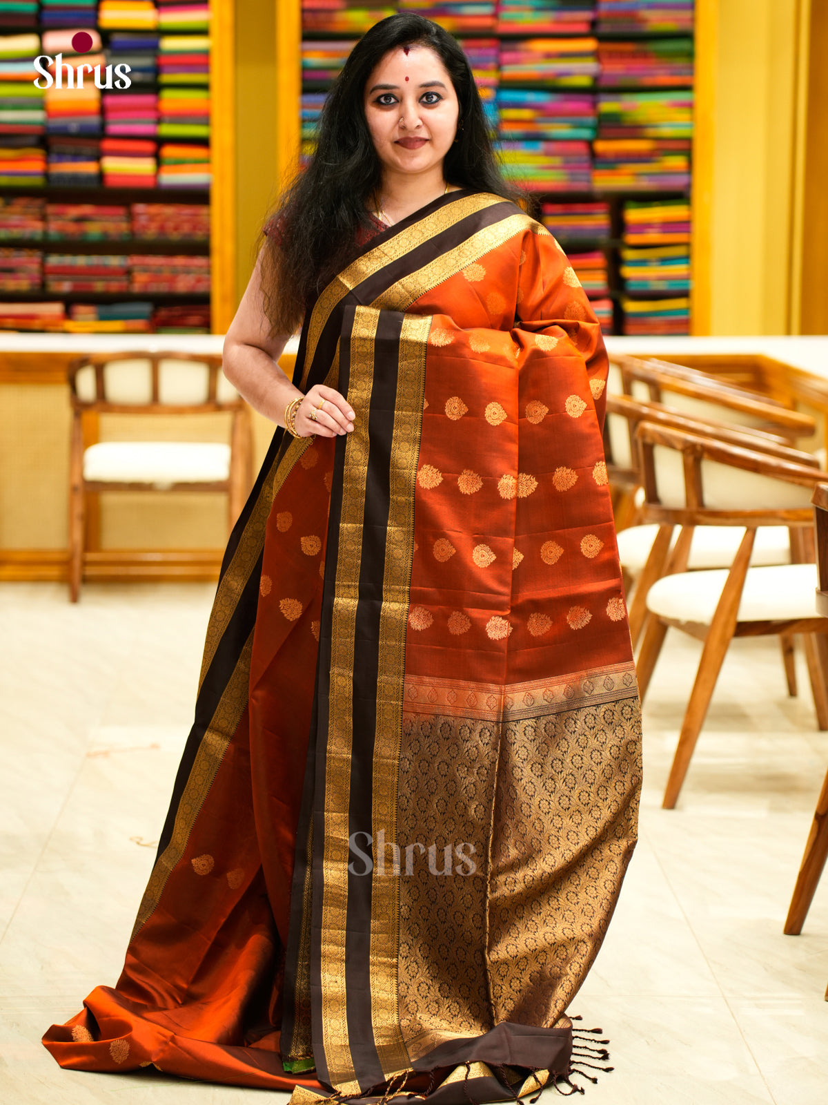 Soft Silk Saree - EES11373 - Shop on Shrus.com