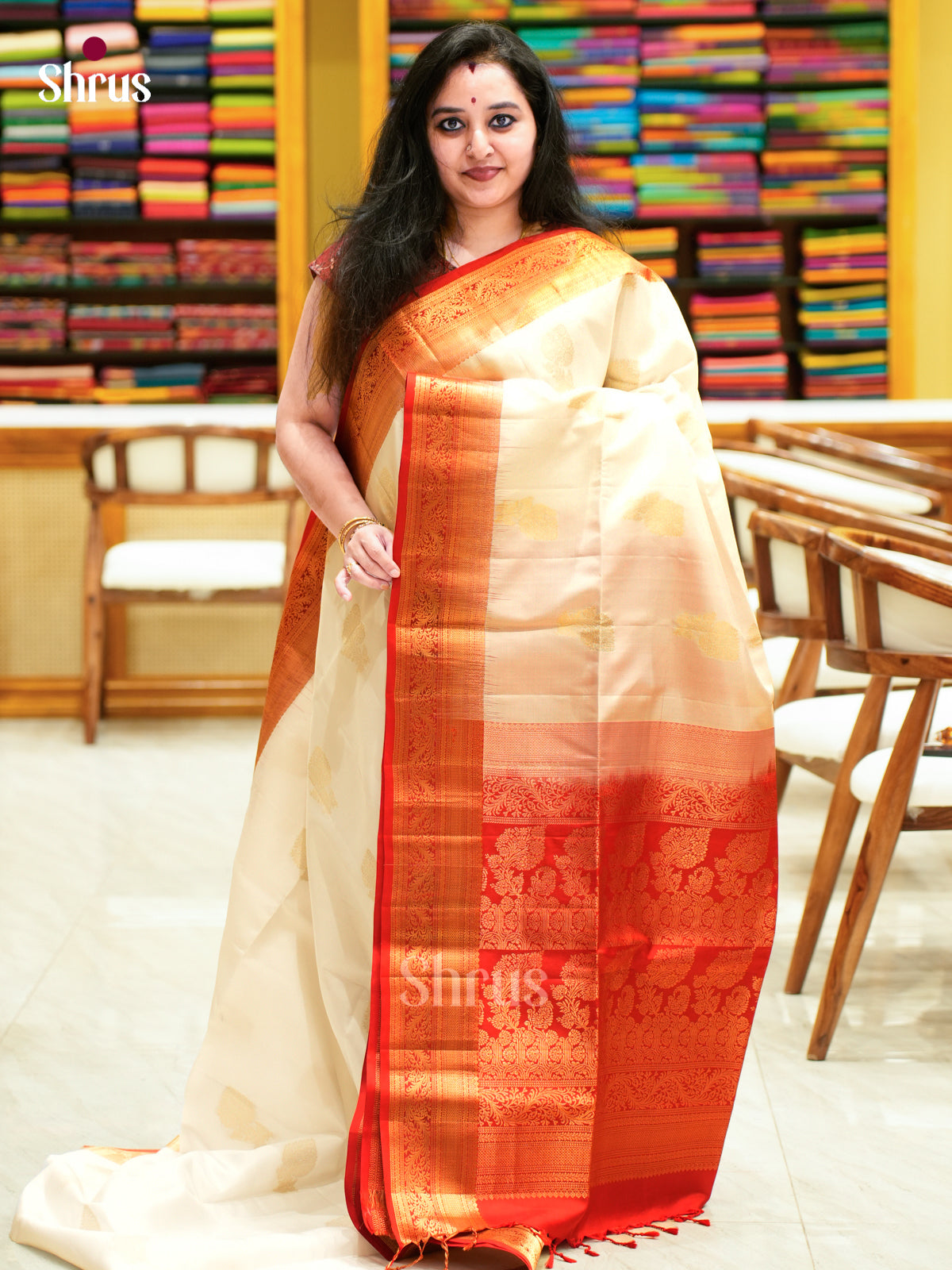 Soft Silk Saree - EES11374 - Shop on Shrus.com