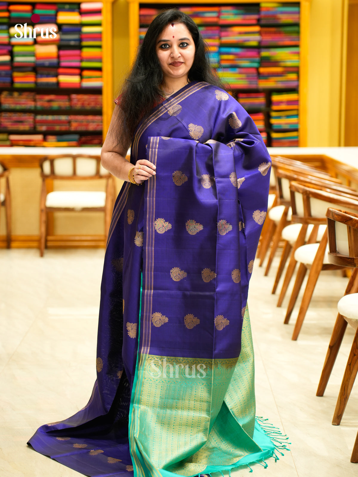 Soft Silk Saree - EES11378 - Shop on Shrus.com