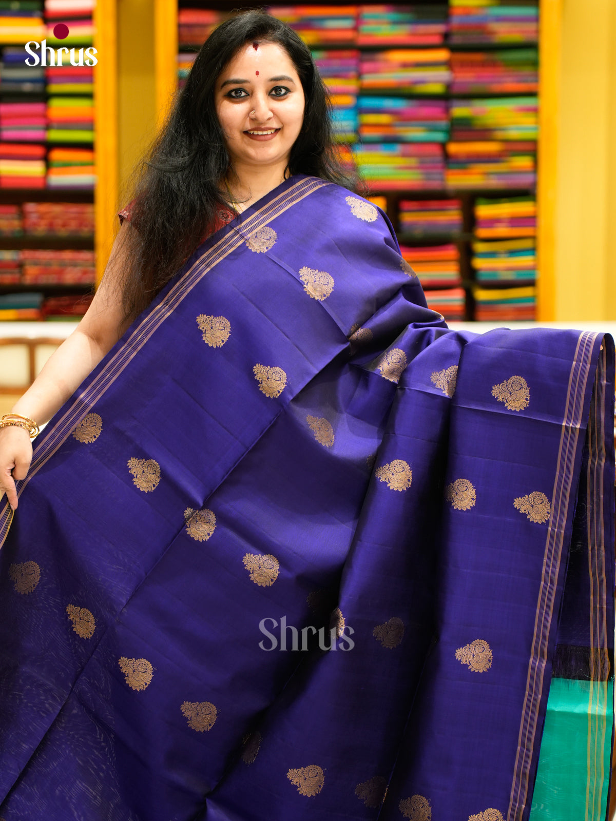 Soft Silk Saree - EES11378 - Shop on Shrus.com