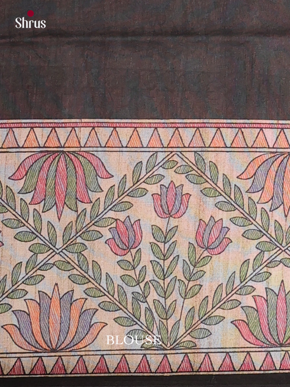 Printed Madhubani Saree - EES12023
