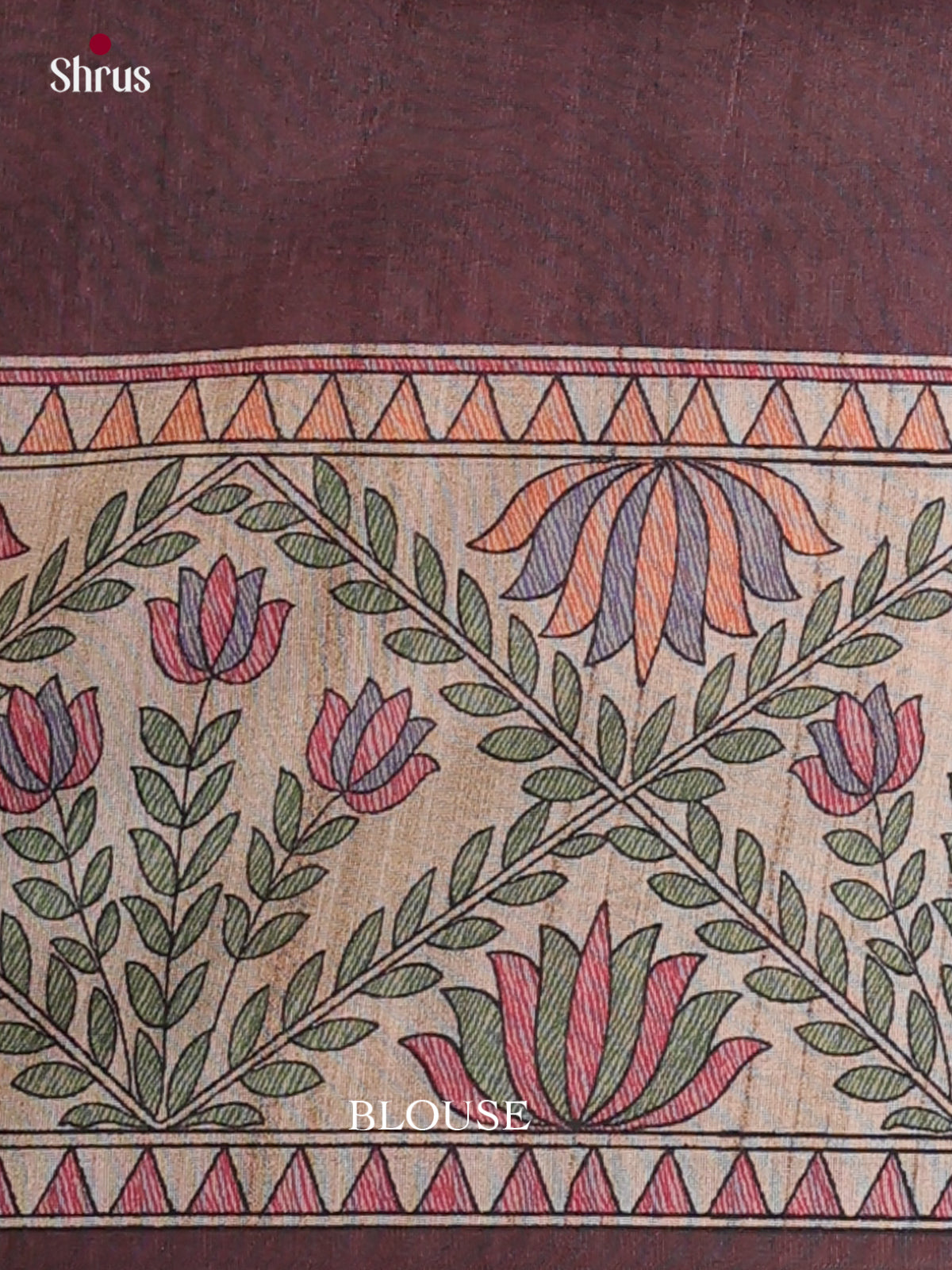 Printed Madhubani Saree - EES12027