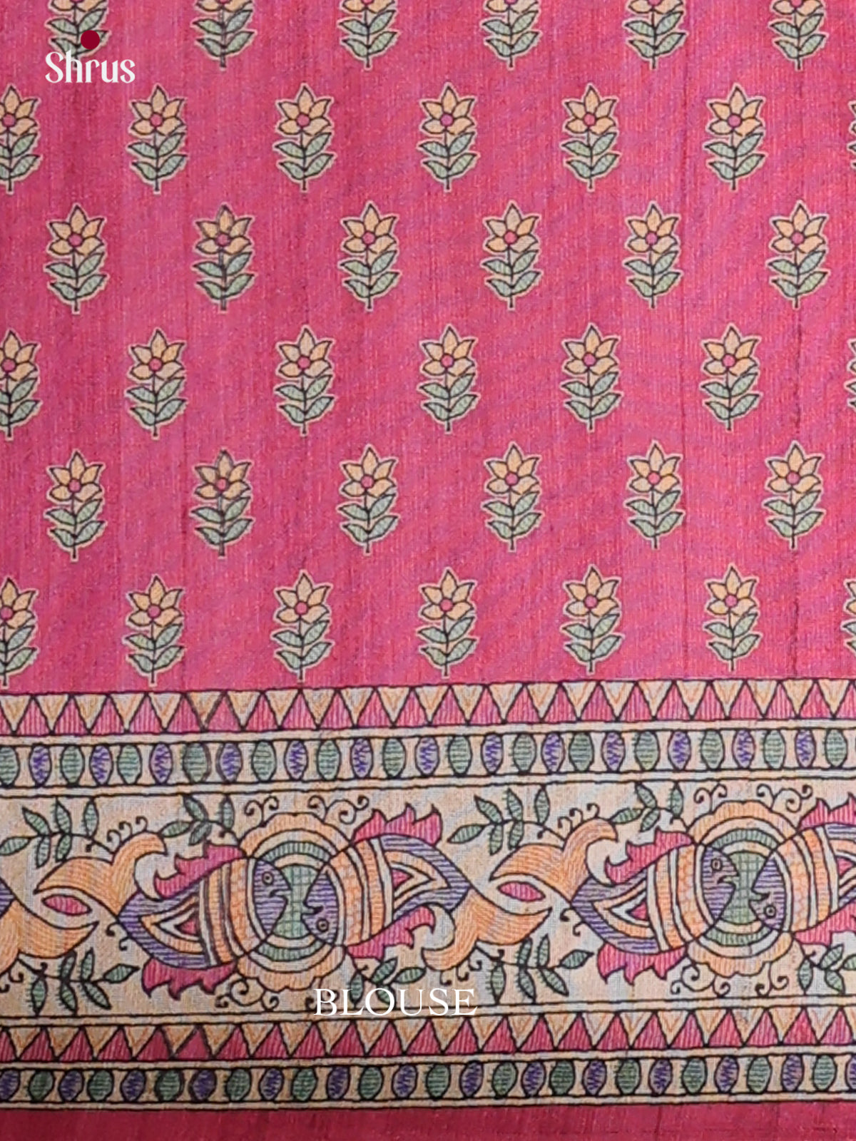 Printed Madhubani Saree - EES12043