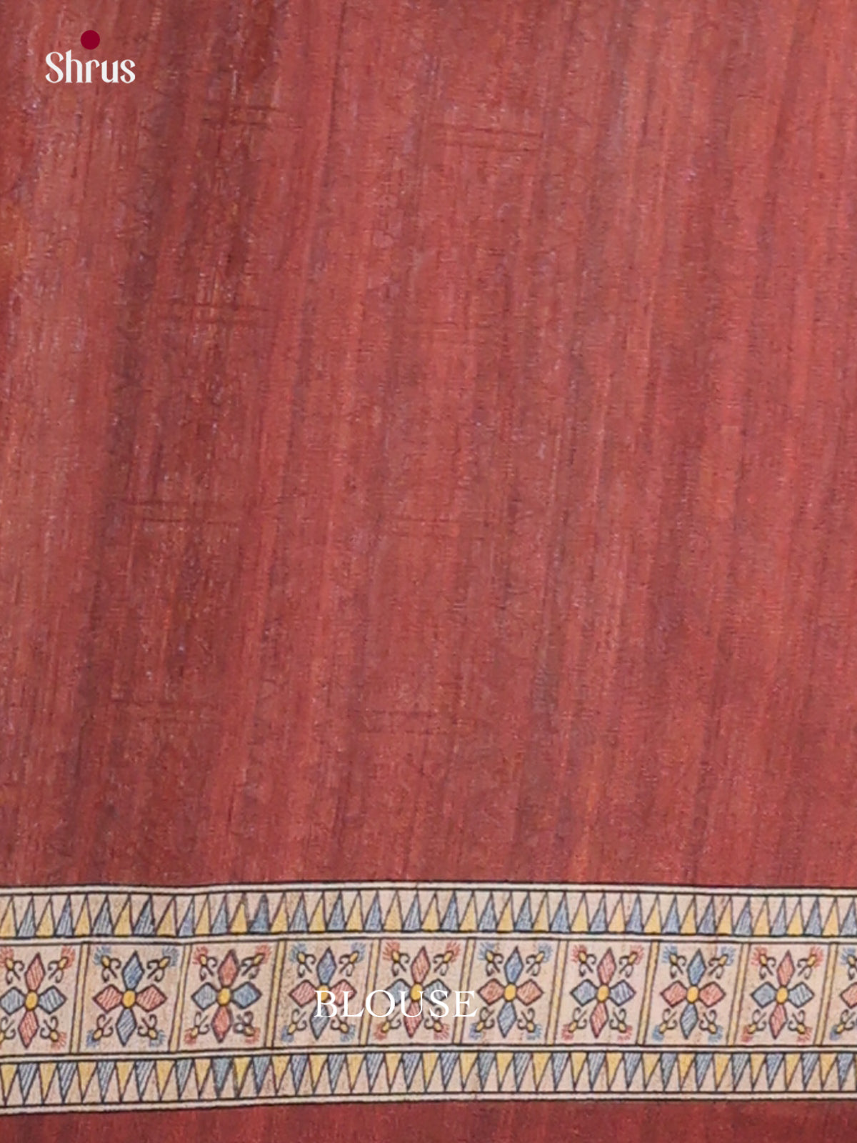 Printed Madhubani Saree - EES12163 - Shop on Shrus.com