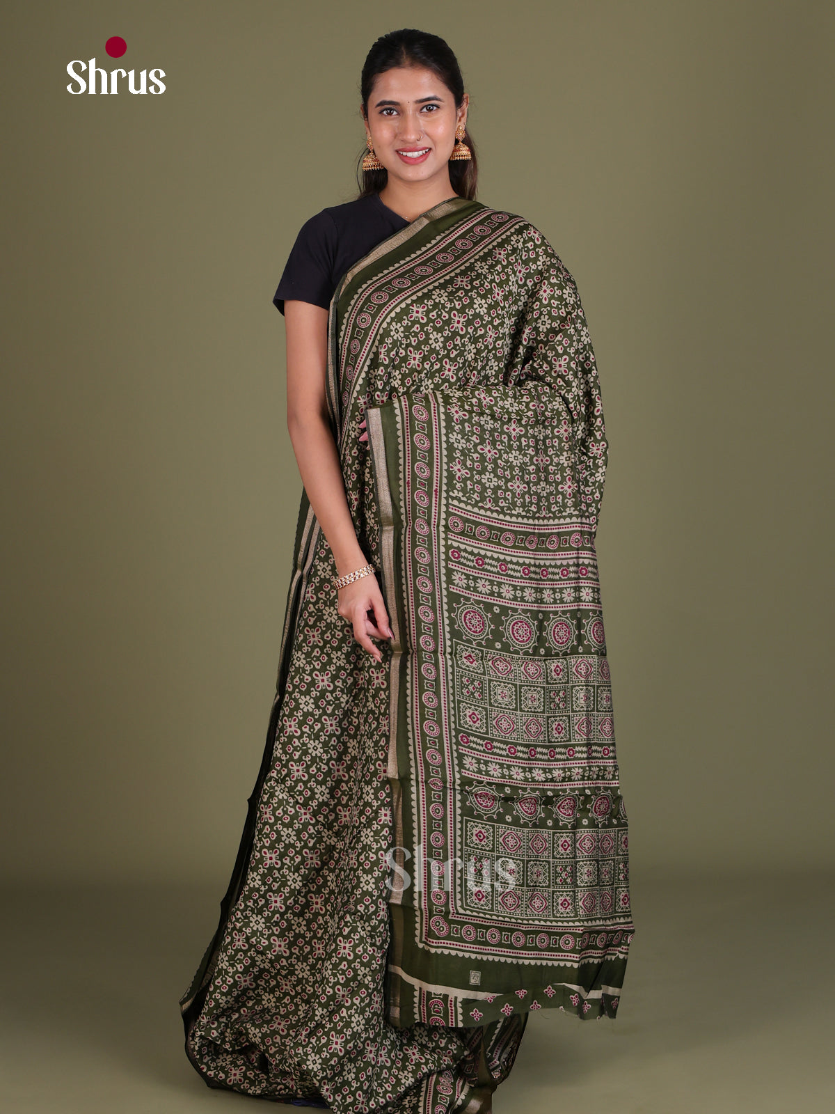 Art Modal Saree - EES15049 - Shop on Shrus.com