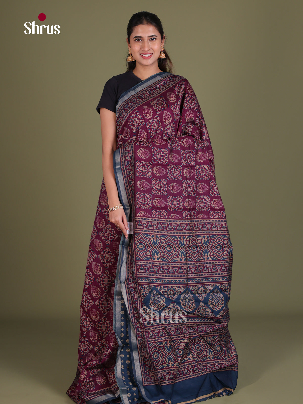 Art Modal Saree - EES15050 - Shop on Shrus.com