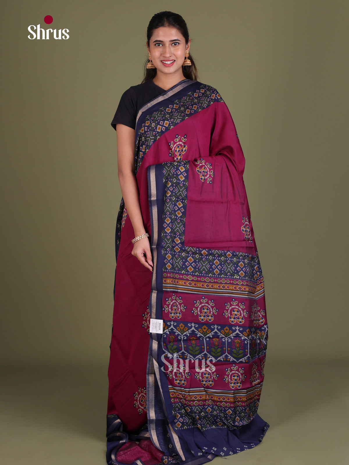 Art Modal Saree - EES16079 - Shop on Shrus.com
