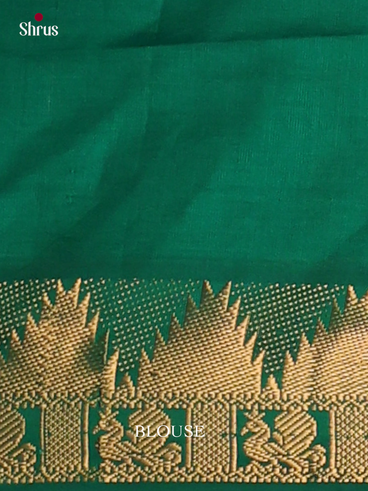 Silkcotton-halfpure Saree - EES16192 - Shop on Shrus.com