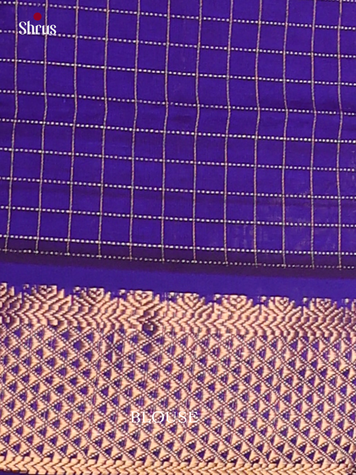Silkcotton-halfpure Saree - EES16216 - Shop on Shrus.com