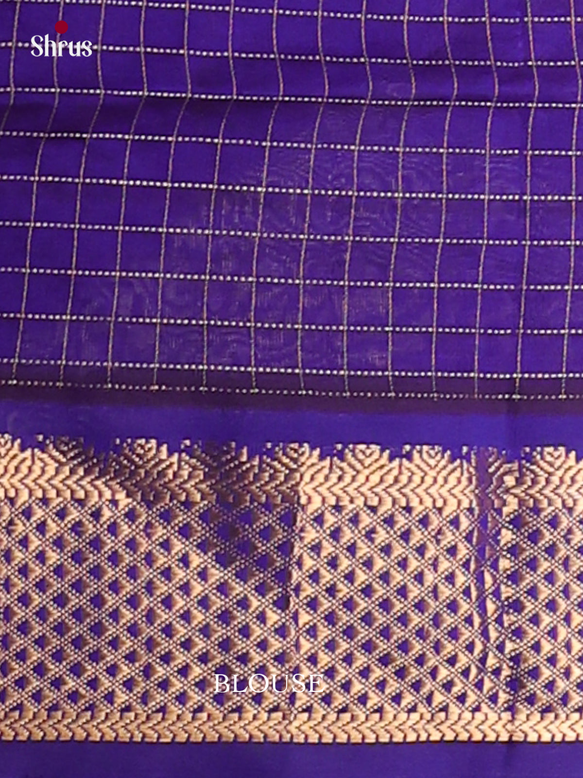 Silkcotton-halfpure Saree - EES16221 - Shop on Shrus.com