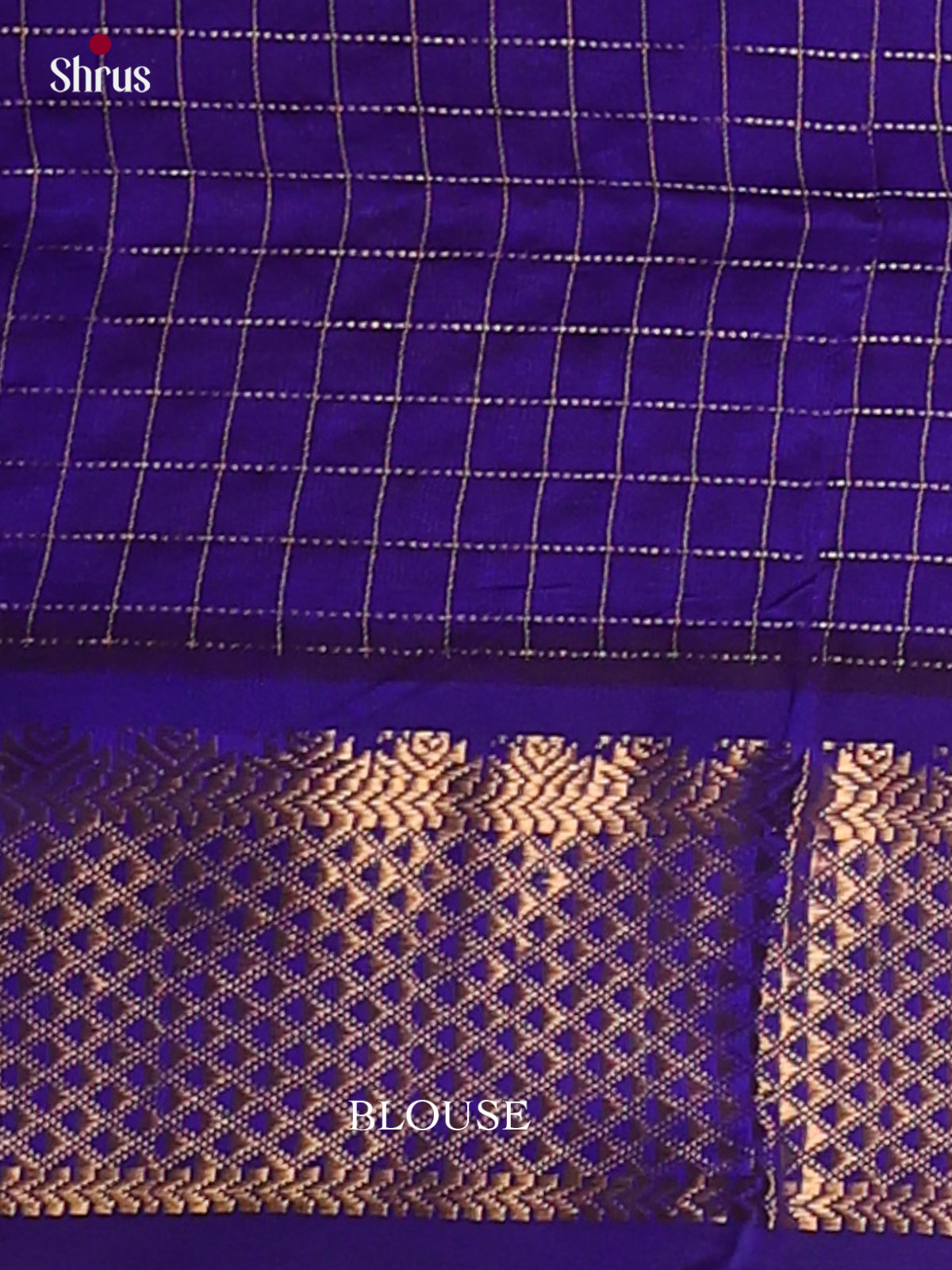 Silkcotton-halfpure Saree - EES16222 - Shop on Shrus.com
