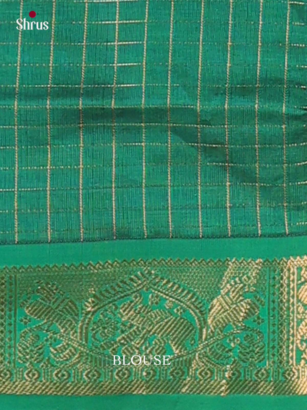 Silkcotton-halfpure Saree - EES16235 - Shop on Shrus.com