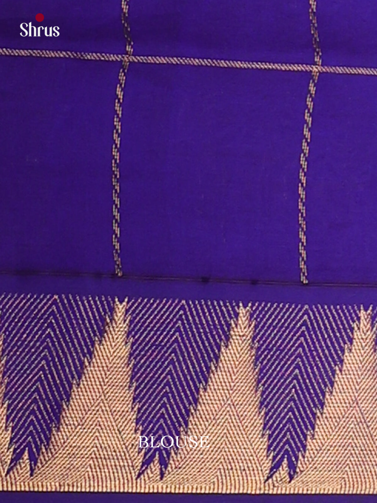 Silkcotton-halfpure Saree - EES16257 - Shop on Shrus.com