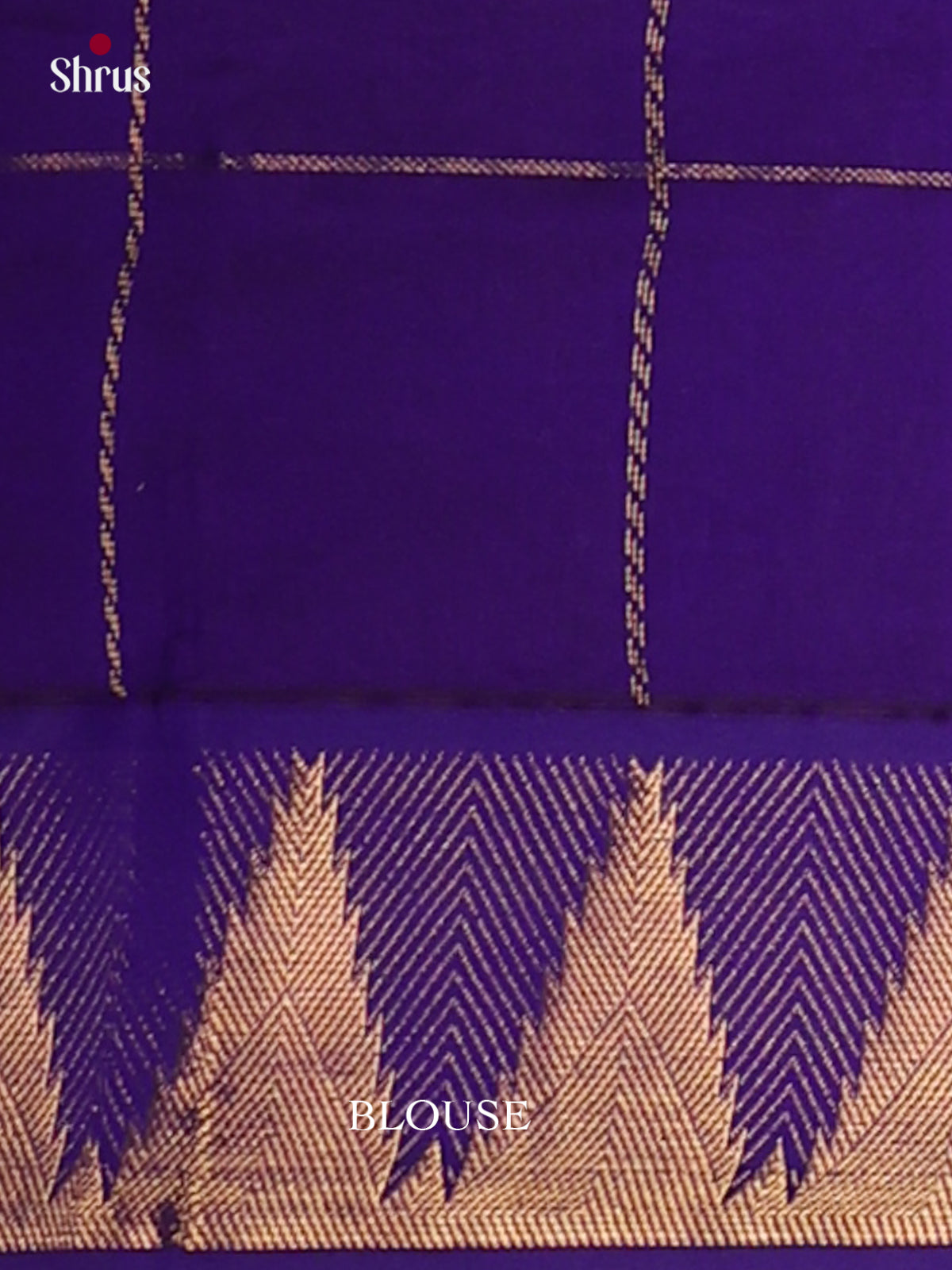 Silkcotton-halfpure Saree - EES16258 - Shop on Shrus.com