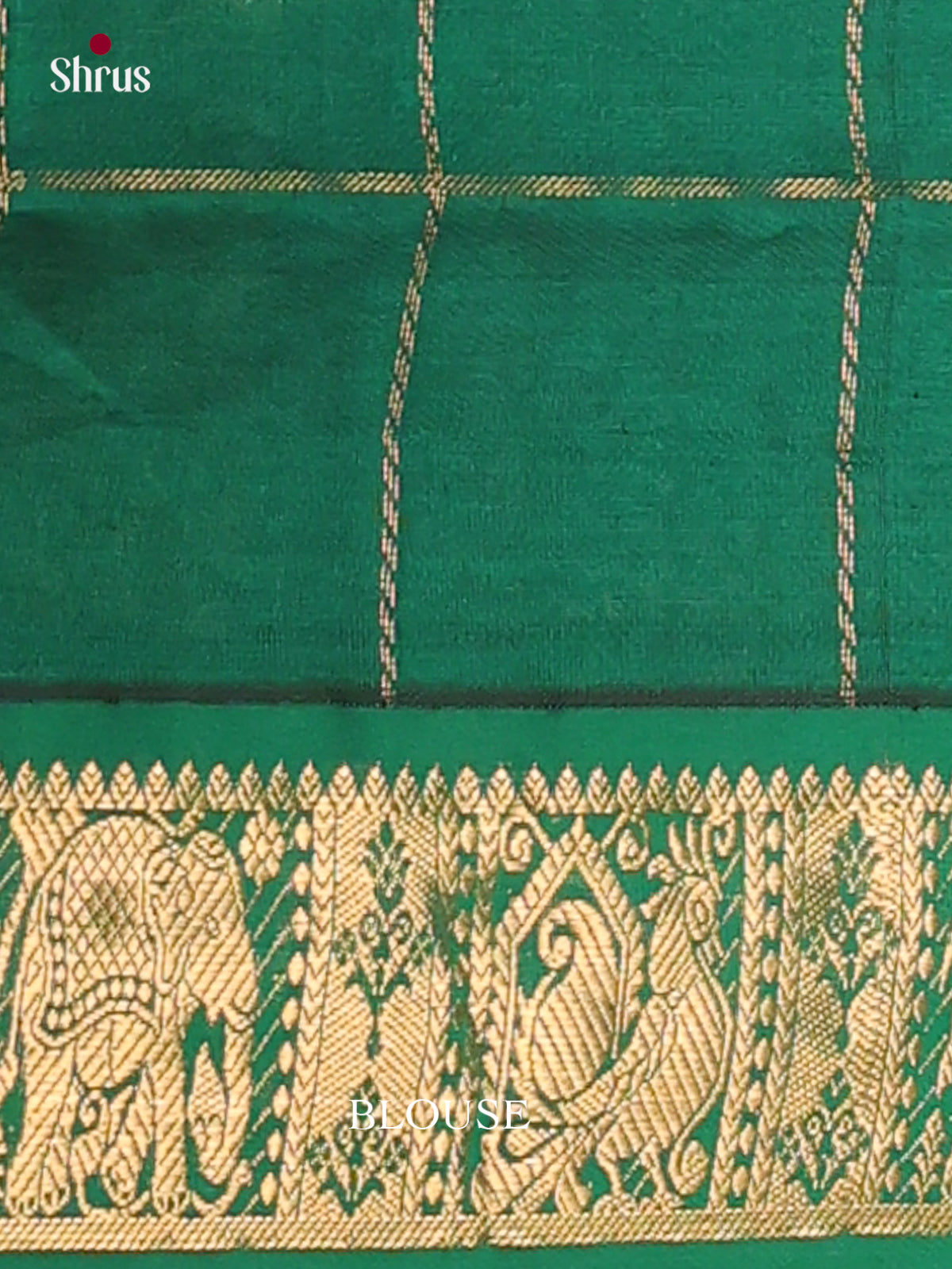 Silkcotton-halfpure Saree - EES16266 - Shop on Shrus.com