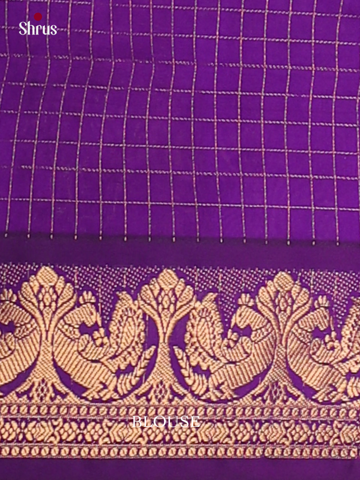 Silkcotton-halfpure Saree - EES16302 - Shop on Shrus.com