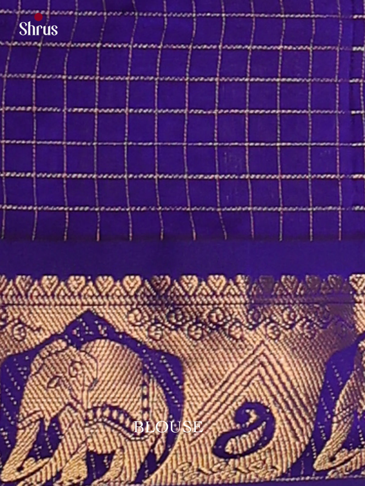 Silkcotton-halfpure Saree - EES16334 - Shop on Shrus.com