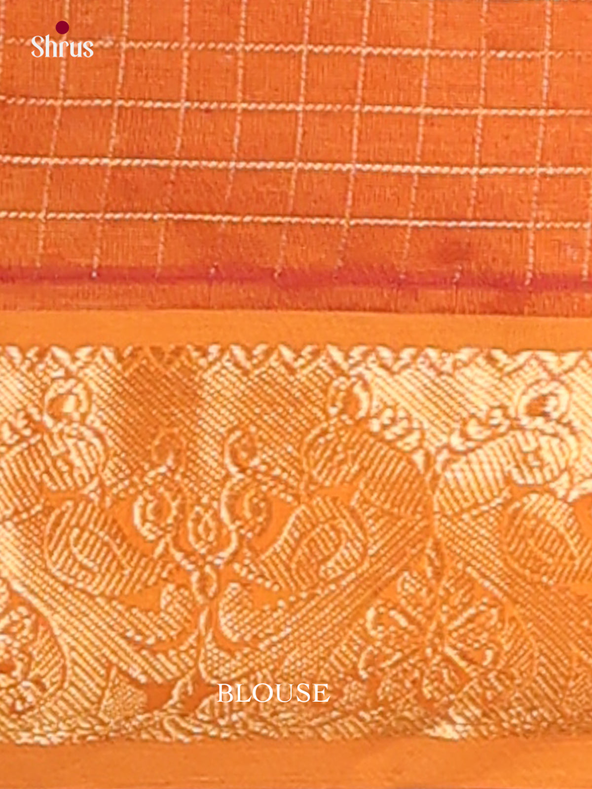 Silkcotton-halfpure Saree - EES16336 - Shop on Shrus.com