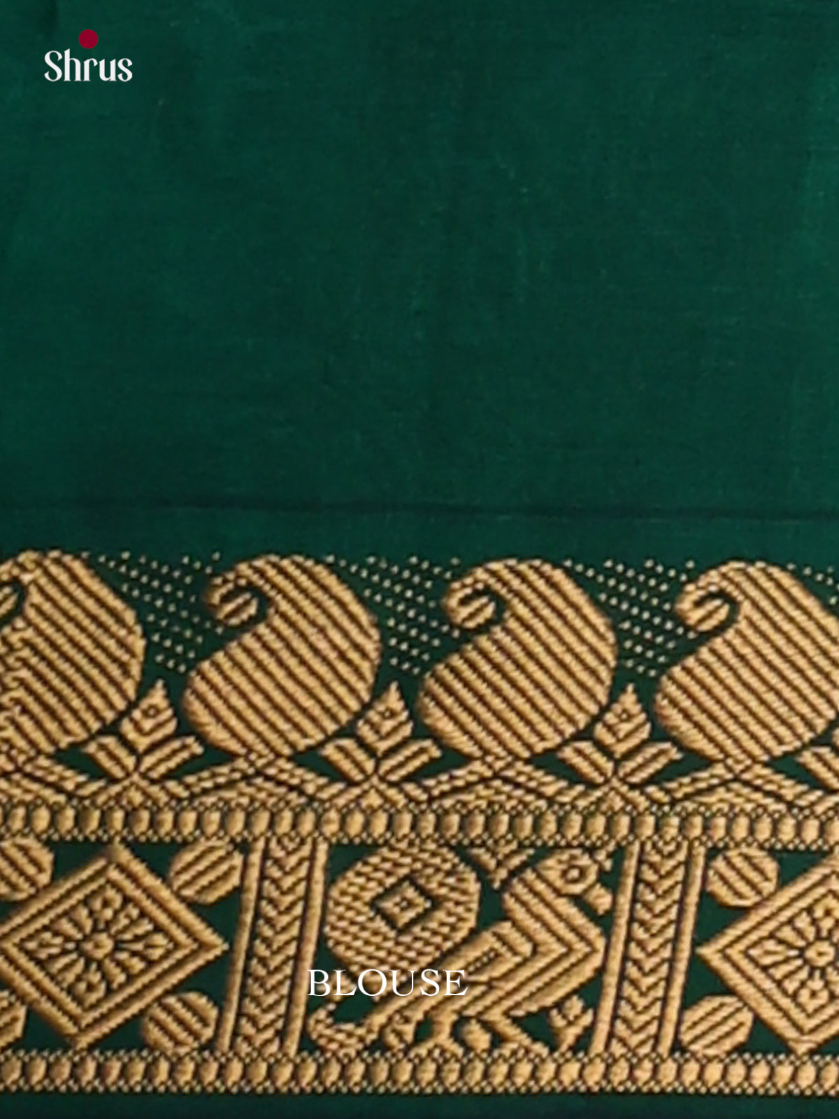 Silkcotton-halfpure Saree - EES16373 - Shop on Shrus.com