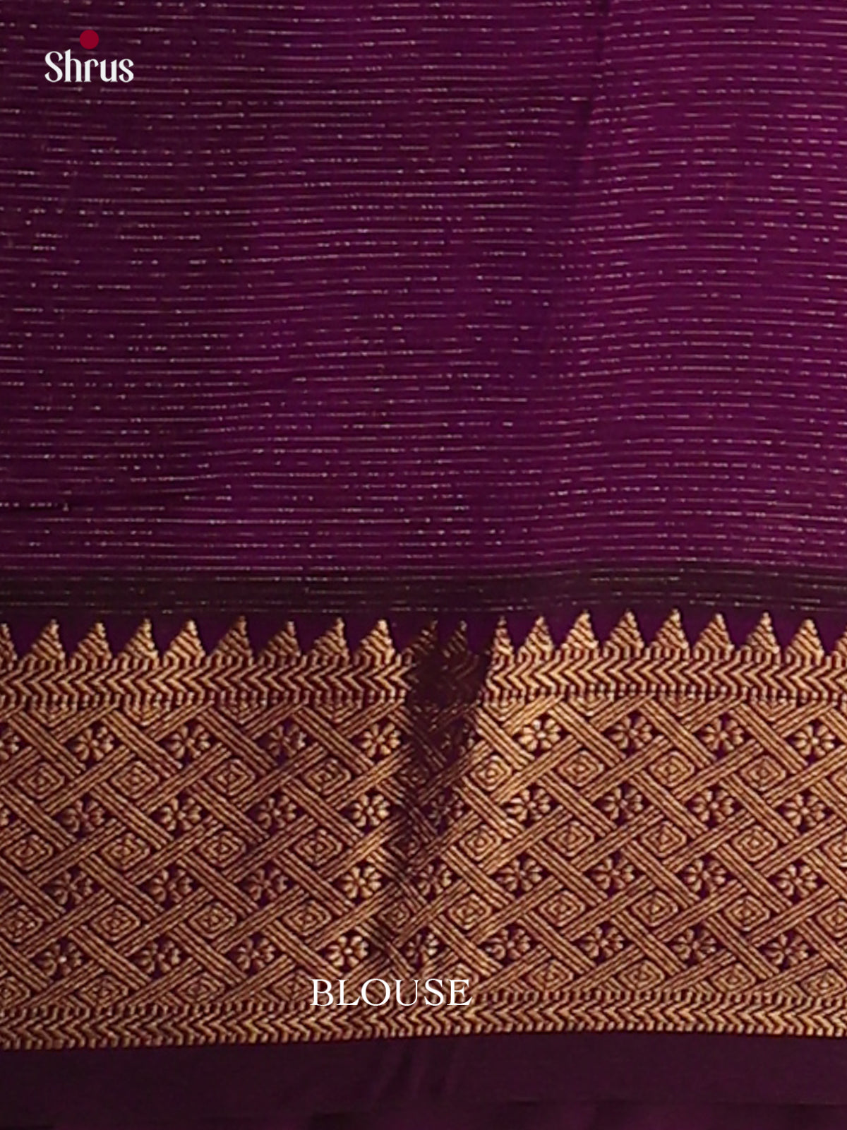 Silkcotton-halfpure Saree - EES16421 - Shop on Shrus.com
