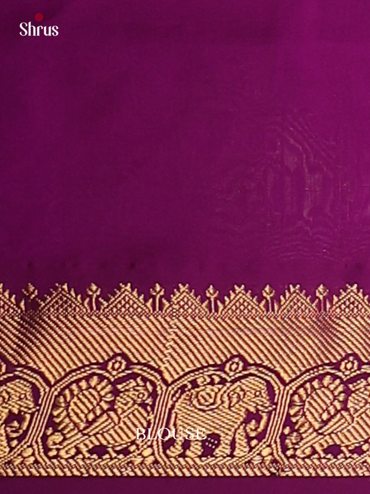 Silkcotton-halfpure Saree - EES16498 - Shop on Shrus.com