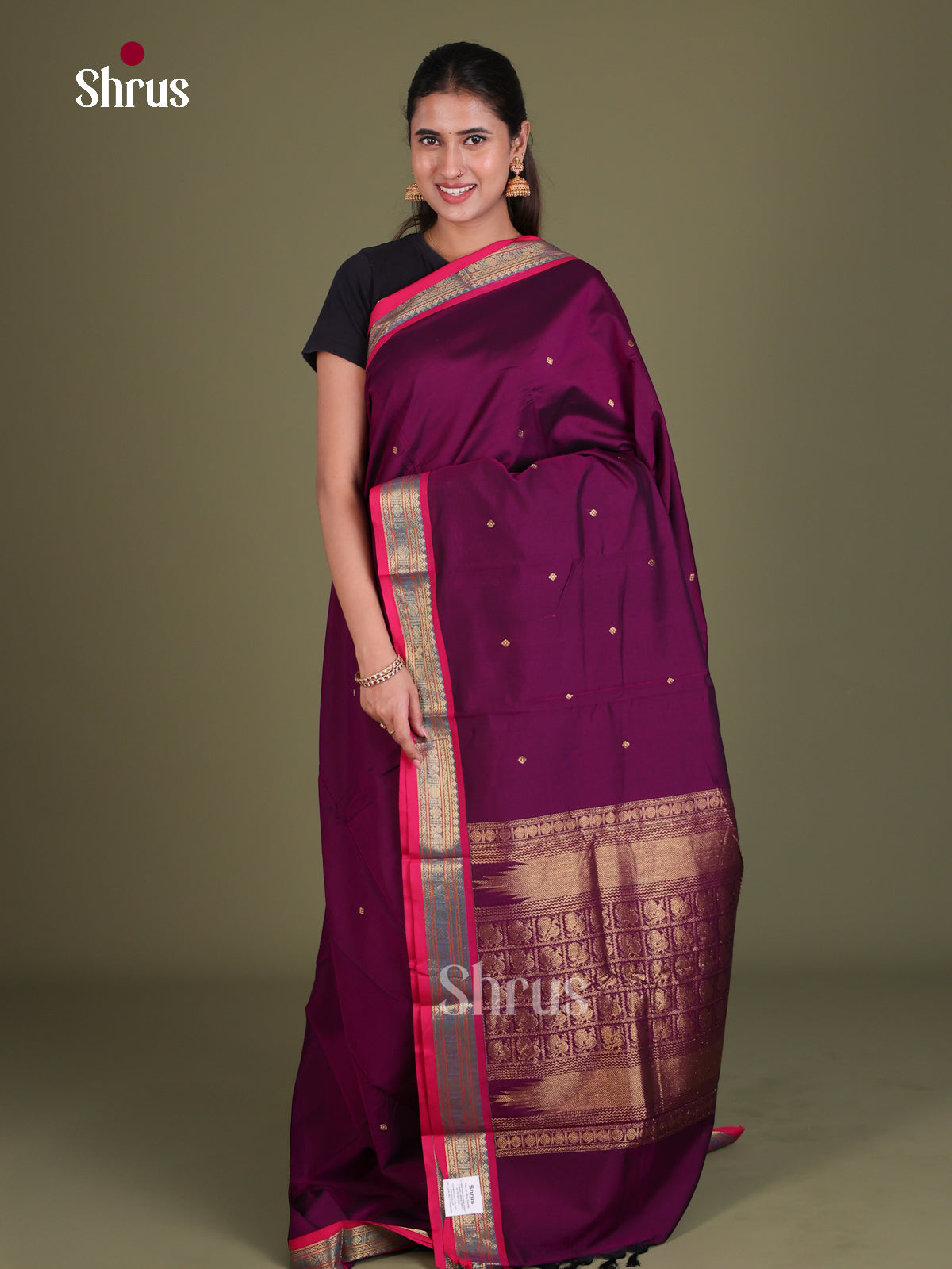 Chettinad Cotton Saree - EES18026 - Shop on Shrus.com