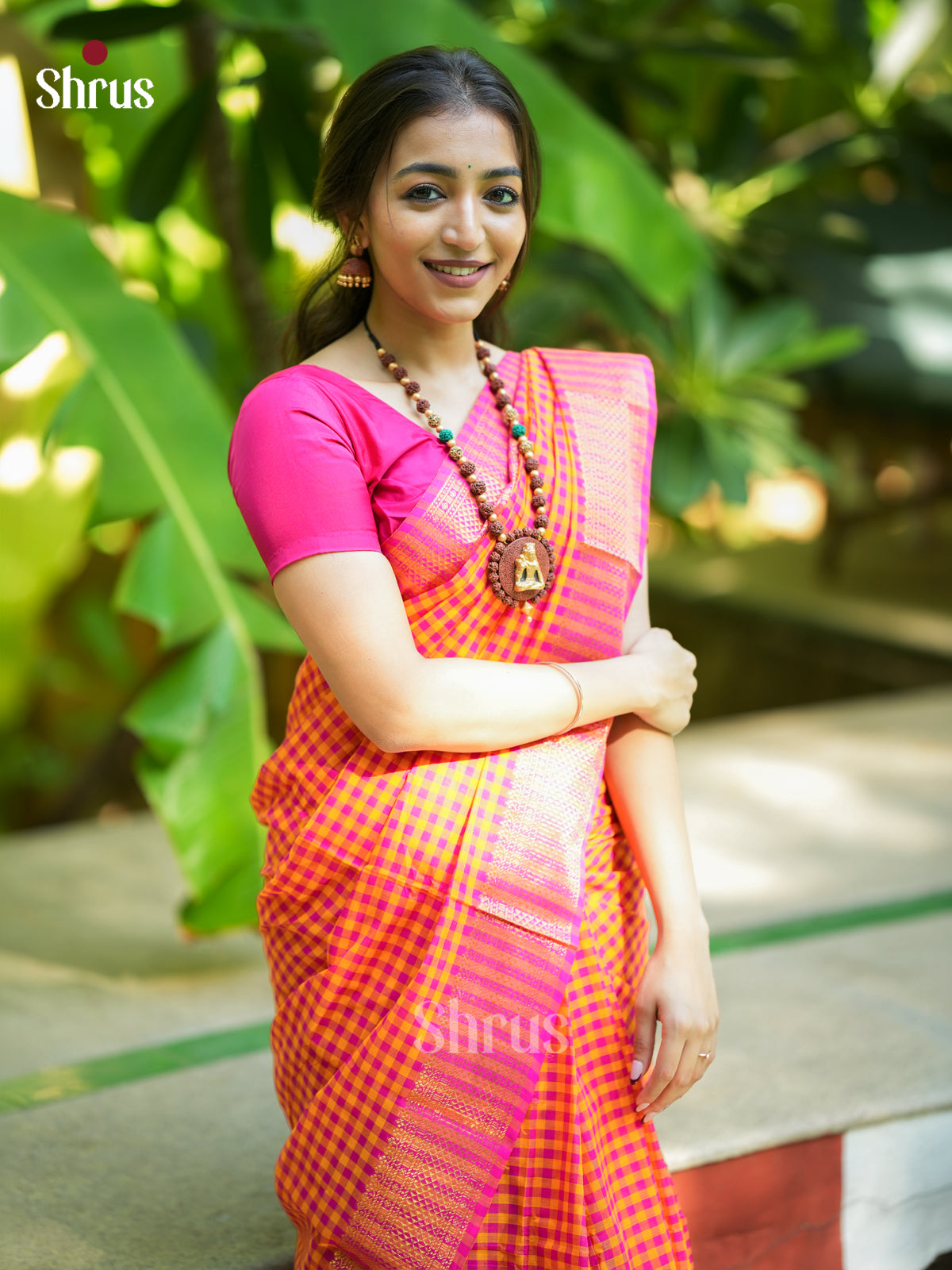 Chettinad Cotton Saree - EES18100 - Shop on Shrus.com
