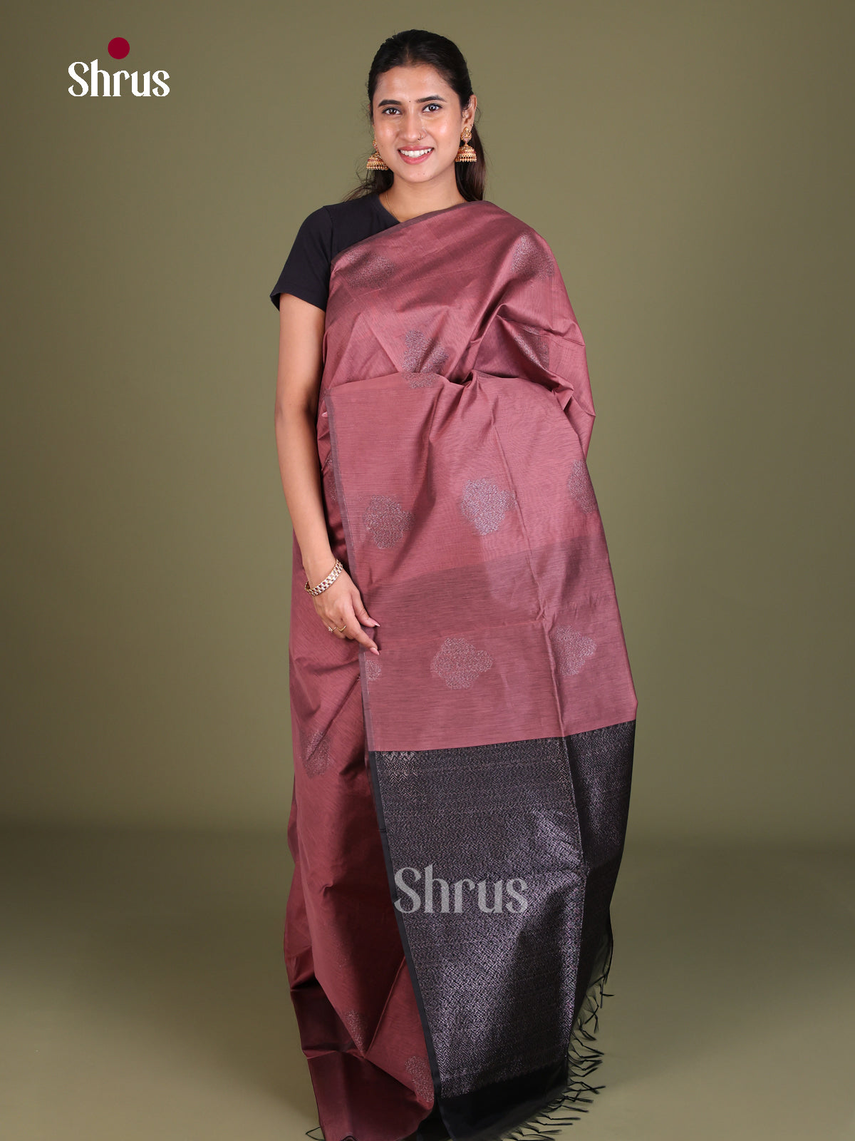 Semi Silkcotton Saree - EES19298
