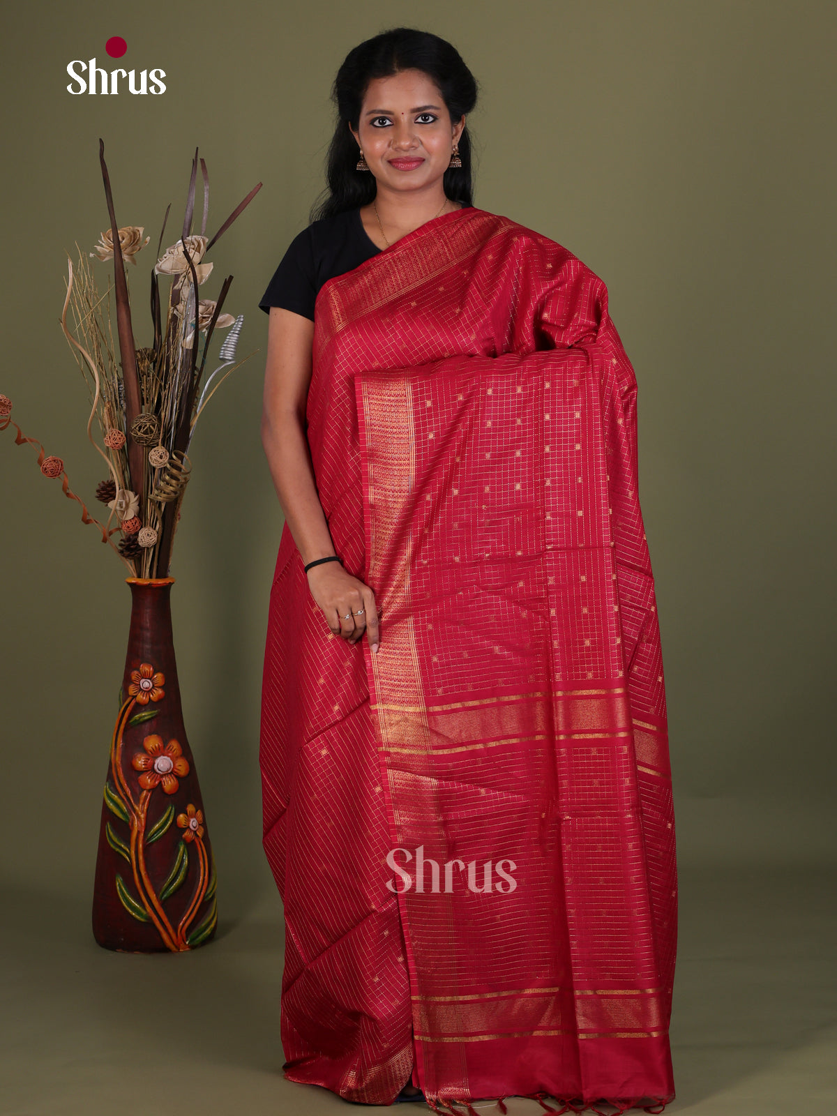 Semi Tussar Saree - EES21011