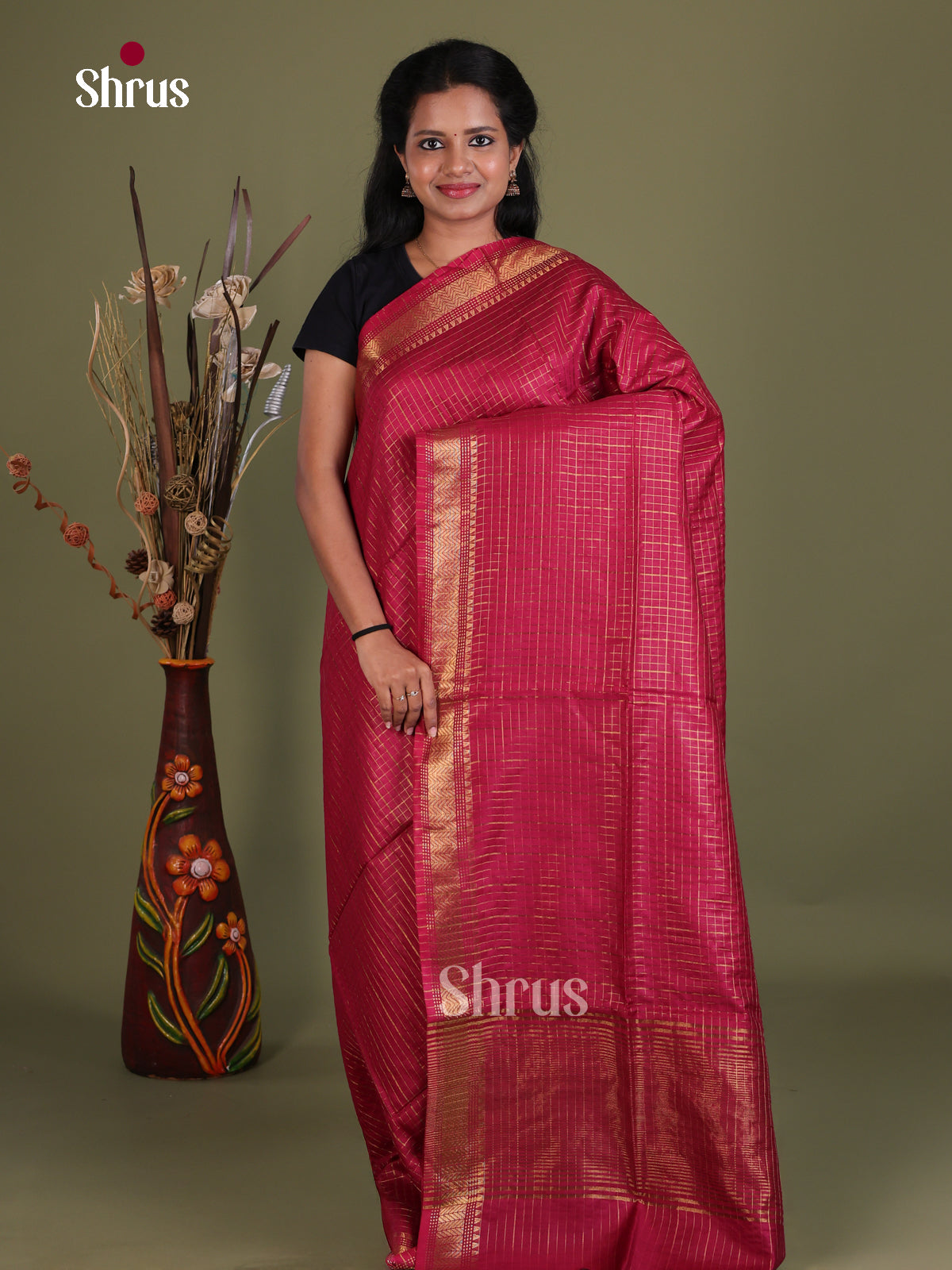 Semi Tussar Saree - EES21254