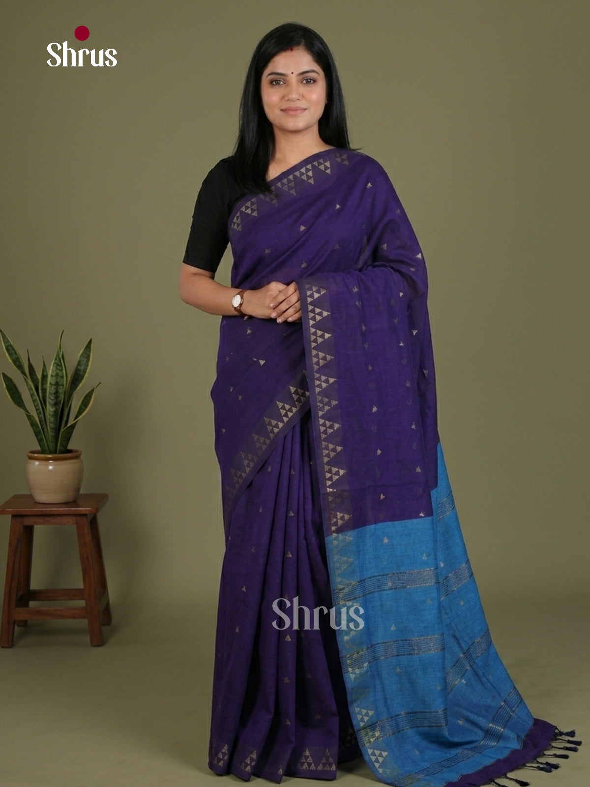 Bengal cotton Saree - EES21700