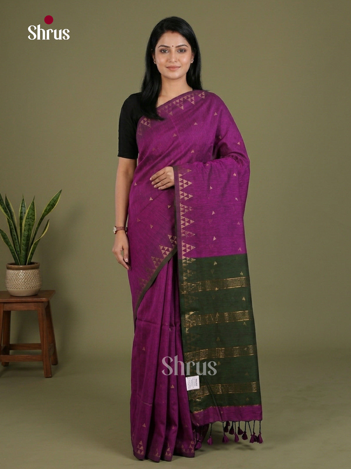 Bengal cotton Saree - EES21706